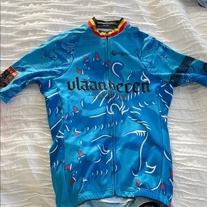 Vlaanderen Flanders Blue Cycling Jersey